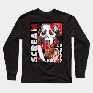 Scream art Long Sleeve T-Shirt